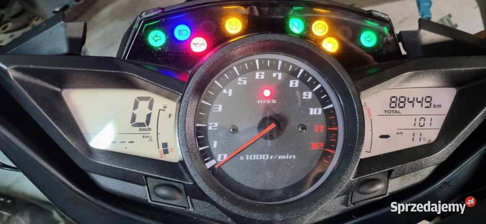 Honda VFR 1200 f 2012 licznik prędkościomierz wielkopolskie Grońsko