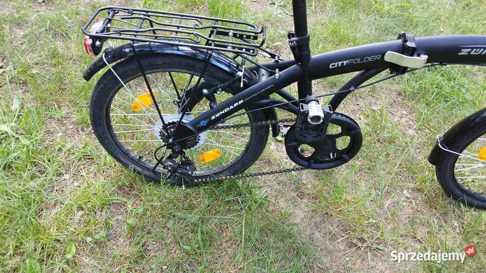 Niemiecki rower składak na gwarancji łódzkie Sokolniki-Las
