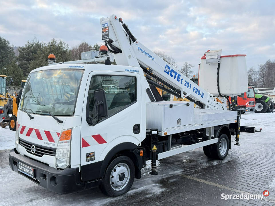 Nissan Cabstar Podnośnik Koszowy 20m CTE 201 PRO świętokrzyskie Widełki