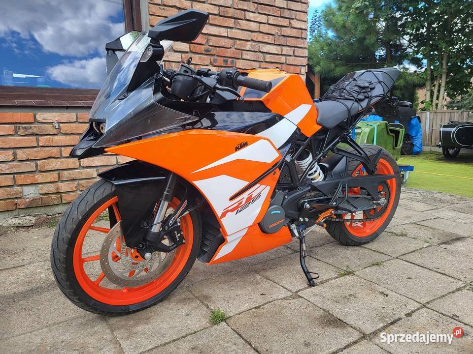 Ktm RC 125 motocykl motorower kujawsko-pomorskie Mogilno