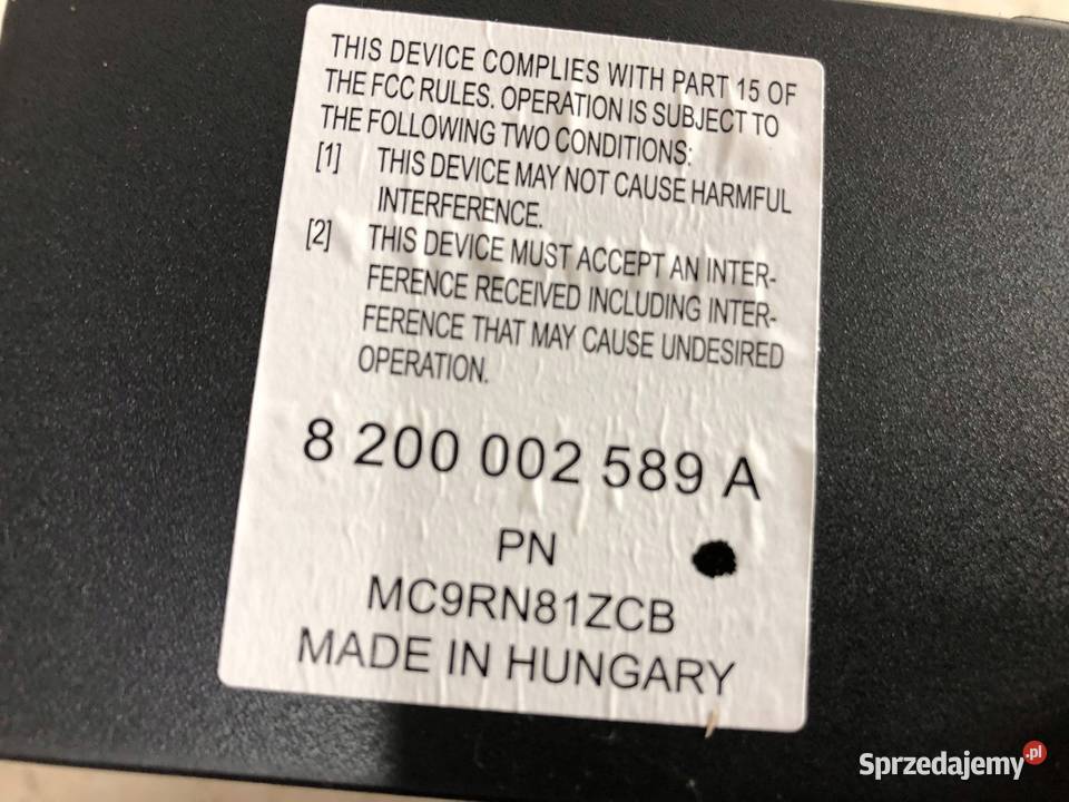 Renault Grand Scenic II 05r Zmieniarka CD Skarżysko-Kamienna