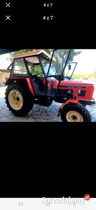 Ciagnik rolniczy Zetor 7011 Lipinki