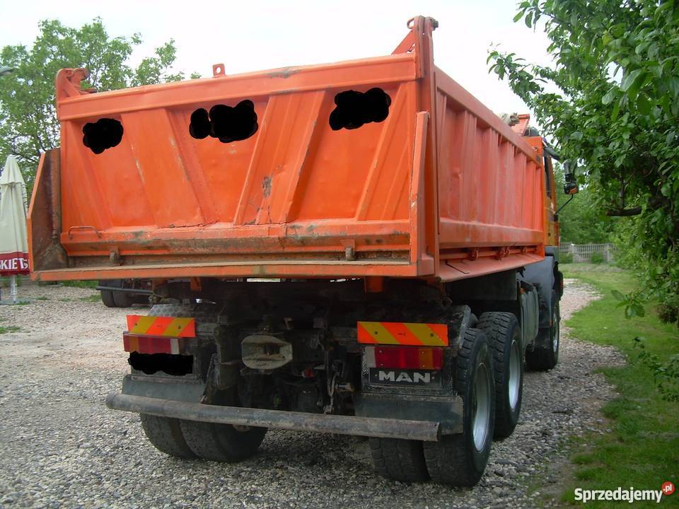 Man 27414 Wywrotka 6x6 diesel mazowieckie Przysucha sprzedam