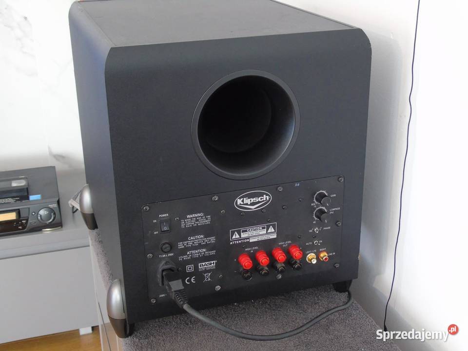 Potężny sub aktywny 420 wat Klipsch Sub 10 Elektronika Jasło