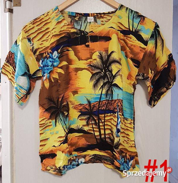 Tropikalny Koszula Plażowa z Bali Hippie Boho Kudowa-Zdrój sprzedam