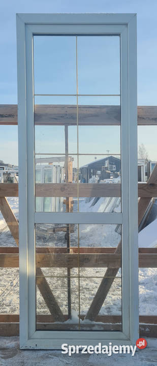 OKNA KacprzaK 89X226 Okno Balkonowe Używane PCV lubelskie Lublin