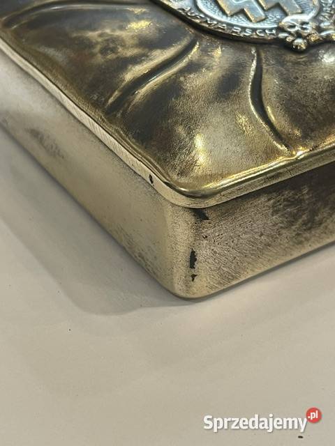 Pudełko na tytoń Wehrmacht Aufmarsch Abschnitt Kraków