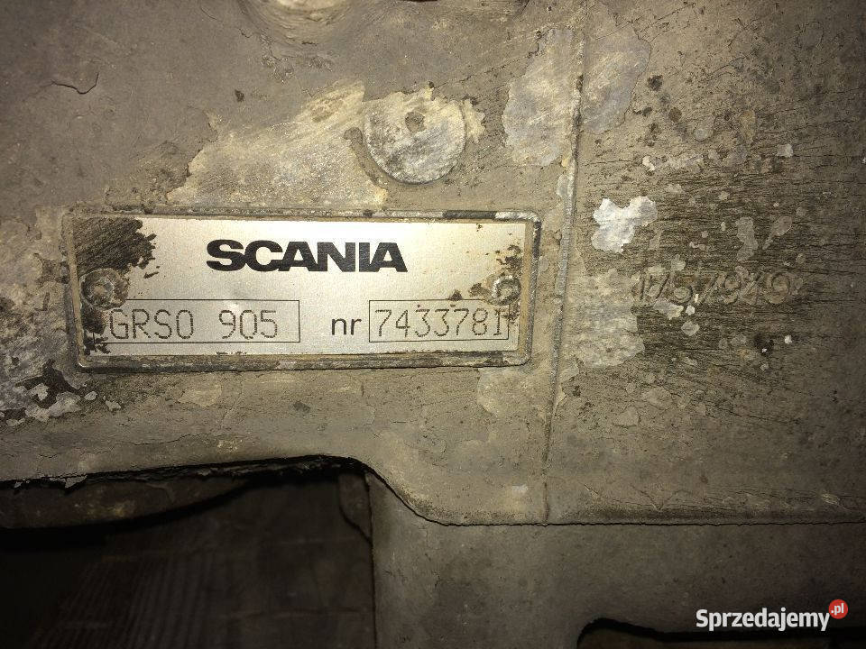 Skrzynia Biegów GRSO 905 Scania R ciężarowe lubuskie Maszewo