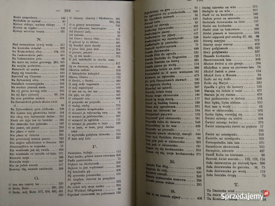 Książka Pieśni ludu Polskiego w Górnym Szląsku Żory