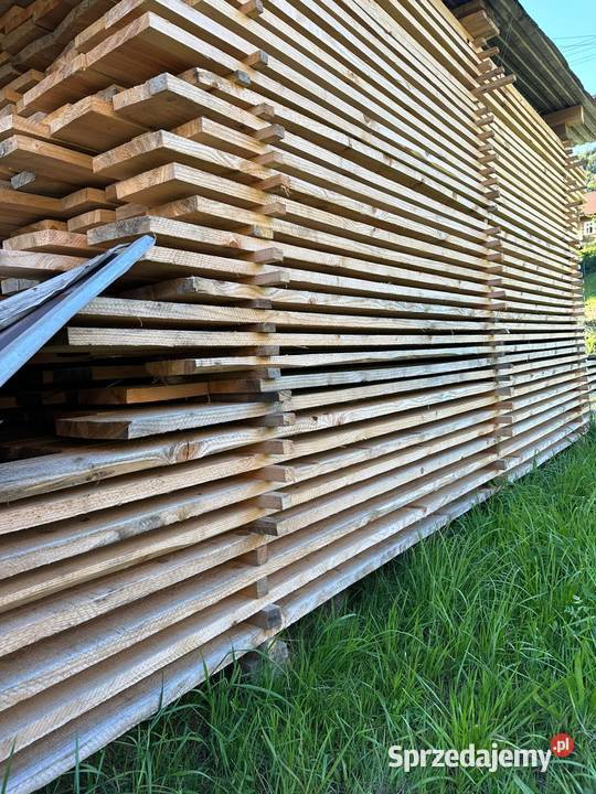 Deski 32mm Jodła 345 m Długości Jodłowe Deska sprzedam
