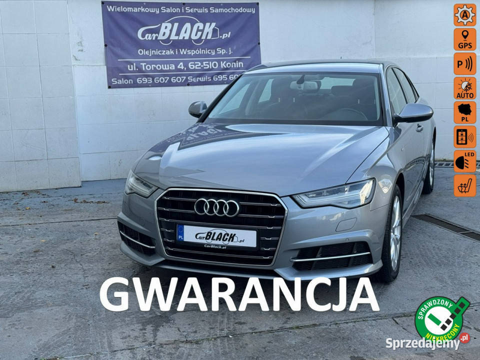 Audi A6 Salon Polska Bezwypadkowy Gwarancja 12 wielkopolskie Konin