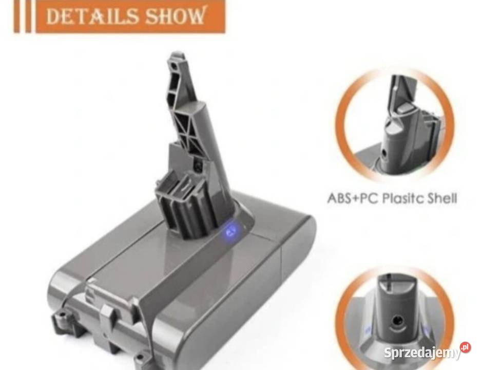 Akumulator do Dyson V7 SV11 HH11 bateria 6000mAh Jastrzębie-Zdrój sprzedam