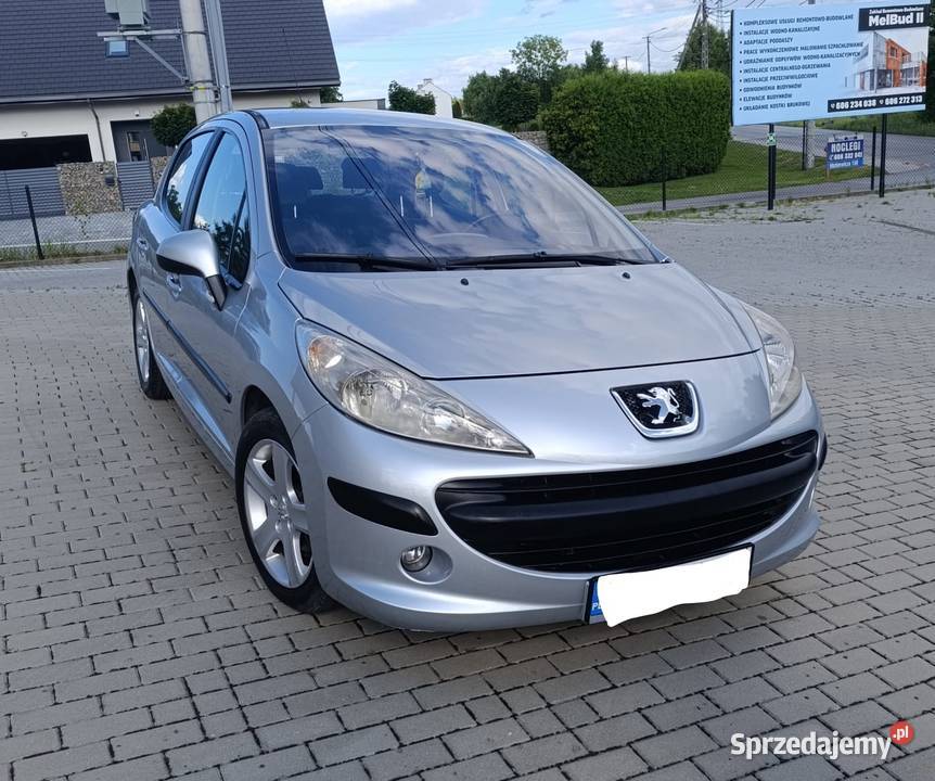 Peugeot 207 16 diesel 2006 klima 5 drzwi poduszka powietrzna Jasło