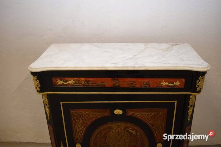 Komoda Boulle Kredens Blat Marmur Szafa Drewno Kraków