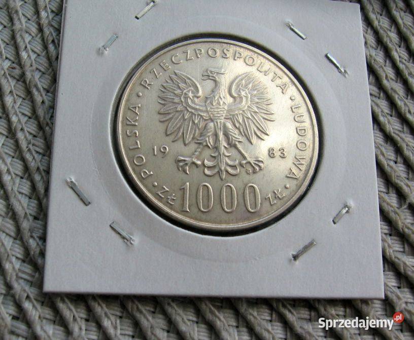 Polska 1000 1983r Jan Paweł II