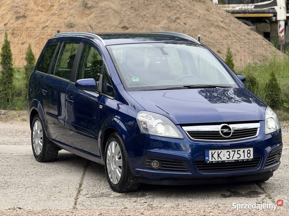 Opel Zafira 7 Osób Oryginalny lakier Mały Kraków