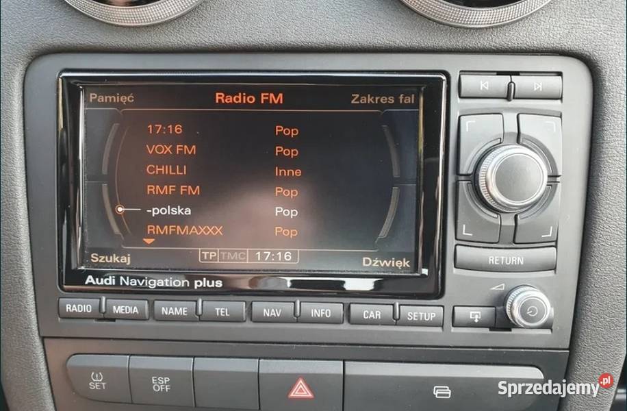 Polskie menu RNSE Led Audi A4 B6 B7 A3 8P Seat łódzkie Łódź