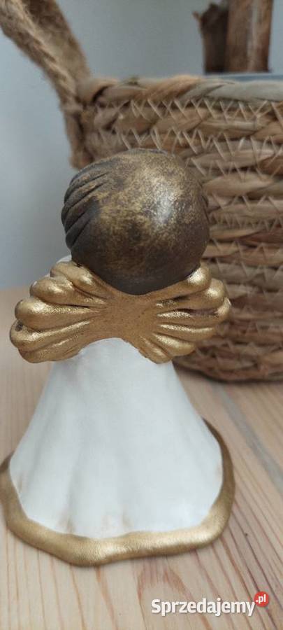Ceramiczny Aniołek Świecznik THUN Bozner Angel Świeczniki Mirosławiec