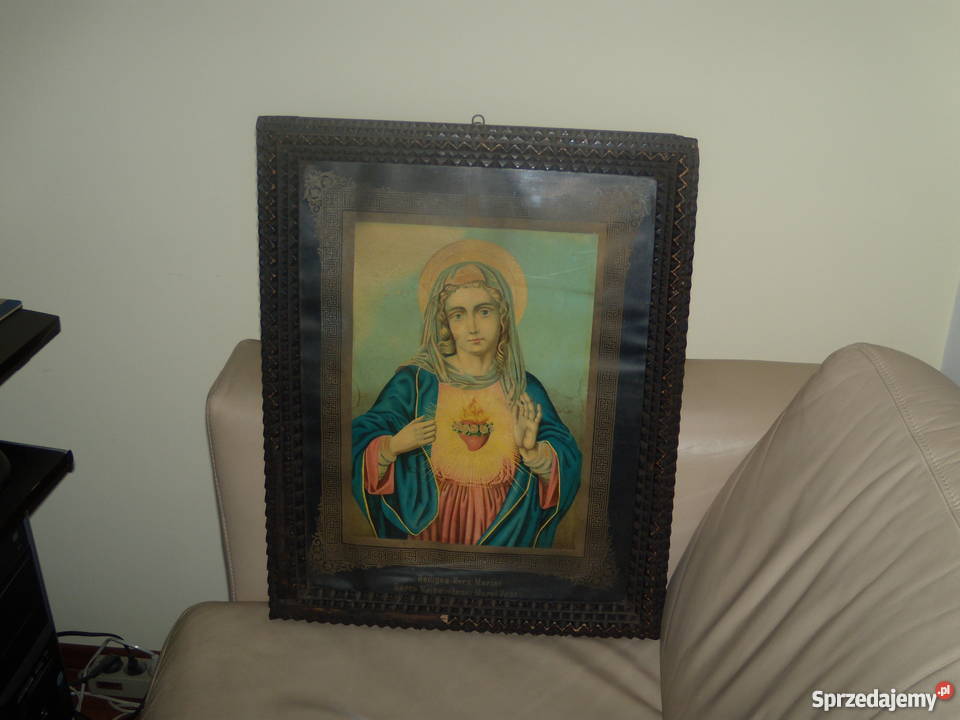 Wizerunek Maryi pod szkłem Warszawa