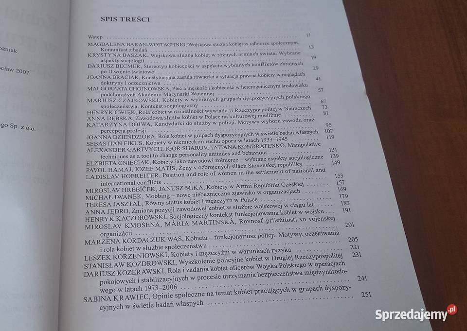 Kobiety w grupach dyspozycyjnych społeczeństwa Gdańsk