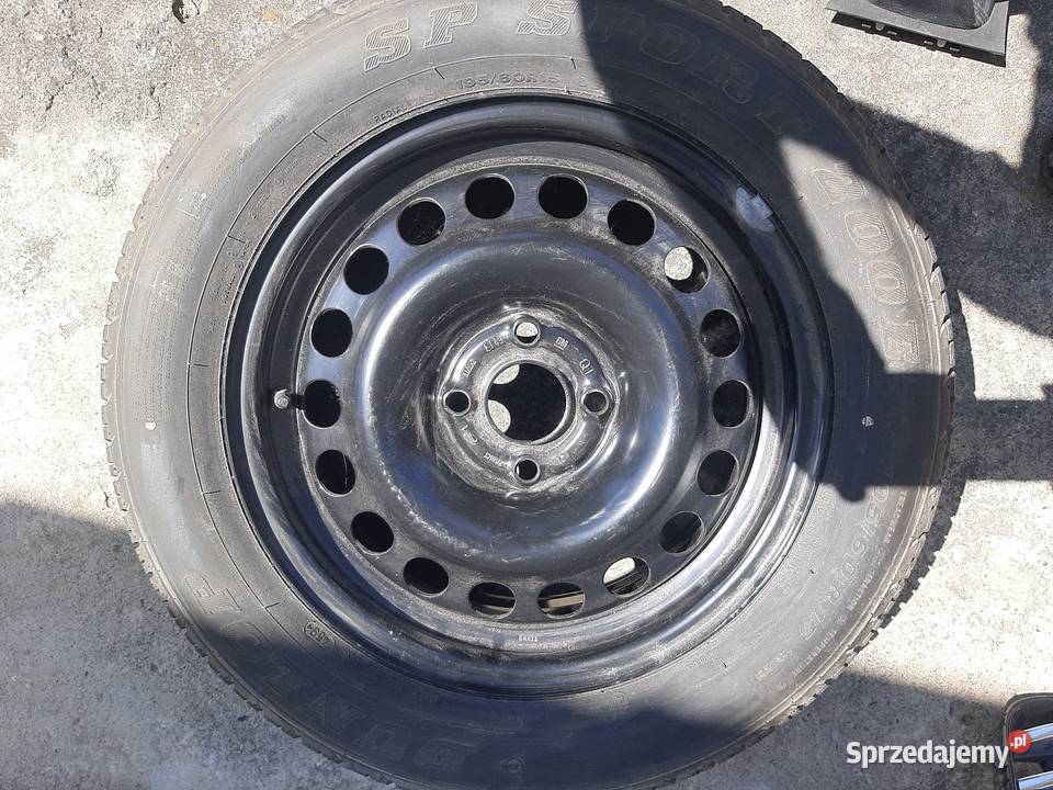 Koło zapasowe Opel 15 4x100 nowe 19550 R15 Niemodlin