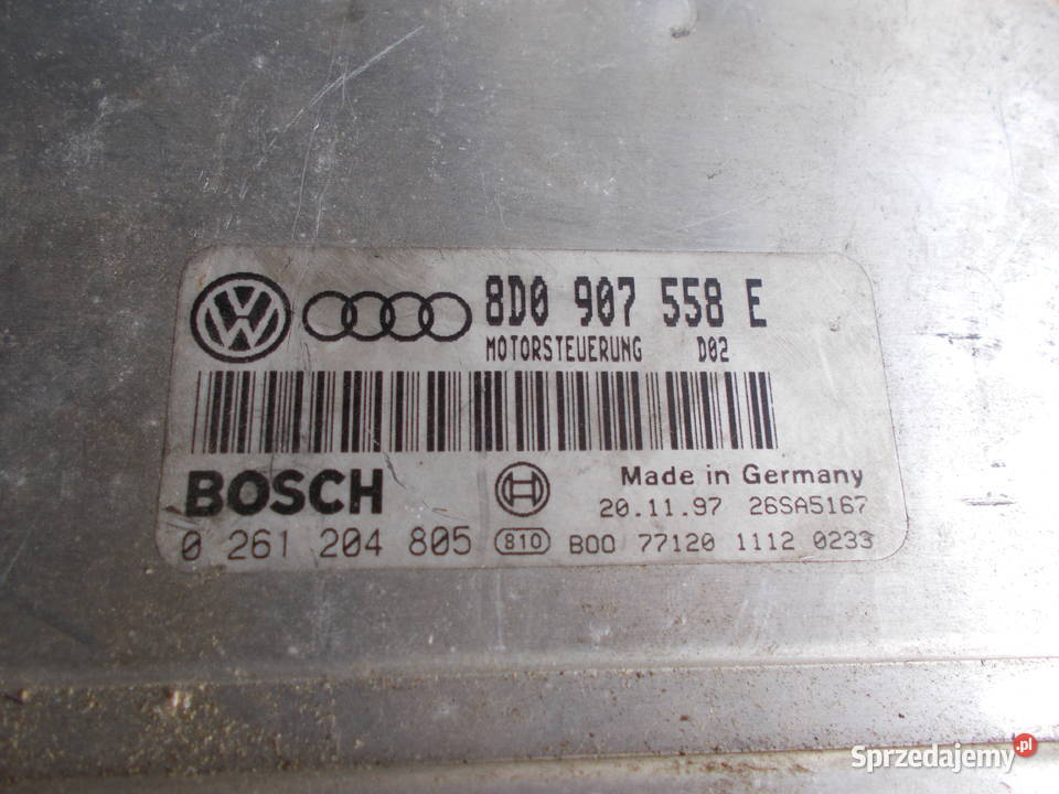 vw PASSAT B5 18T aeb komputer 8D0907558E Zamość
