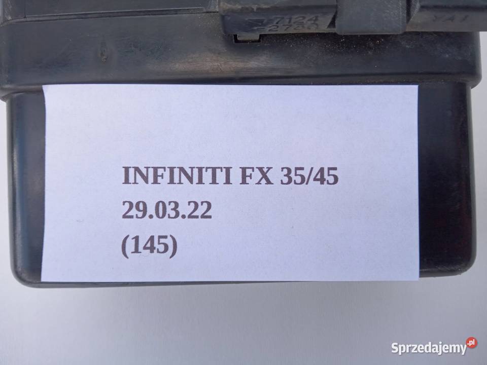 SKRZYNKA BEZPIECZNIKÓW INFINITI FX35 FX45 Układ elektryczny wielkopolskie Nowy Tomyśl sprzedam