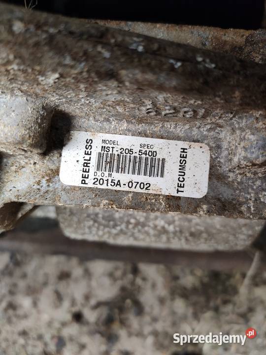 Skrzynia biegów peerless mst205540d manualna Wiele