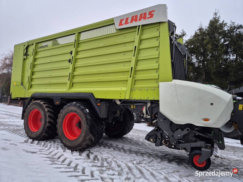 Claas Cargos 8400 przyczepa samozbierająca wielozadaniowa z Niemiec