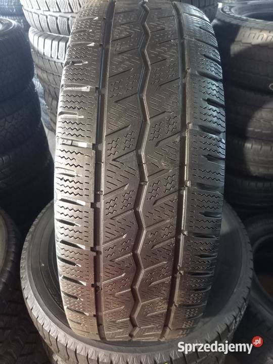 2x Opona UŻYWANA ZIMOWA BUS 22565R16C HANKOOK 79 65 Zaścianki sprzedam
