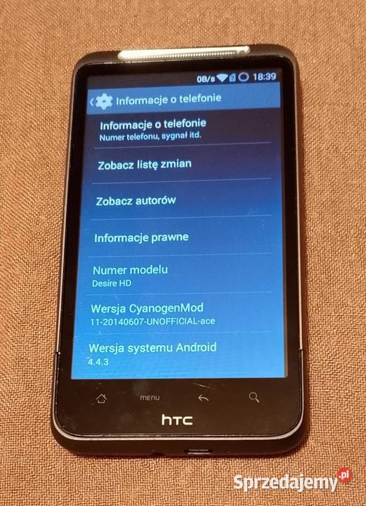 Telefon HTC Desire HD HTC Telefony i Akcesoria śląskie Katowice
