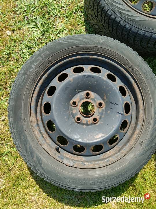 Koła felgi stalowe 16 Skoda Superb Vw zestaw Samochodowe Grójec