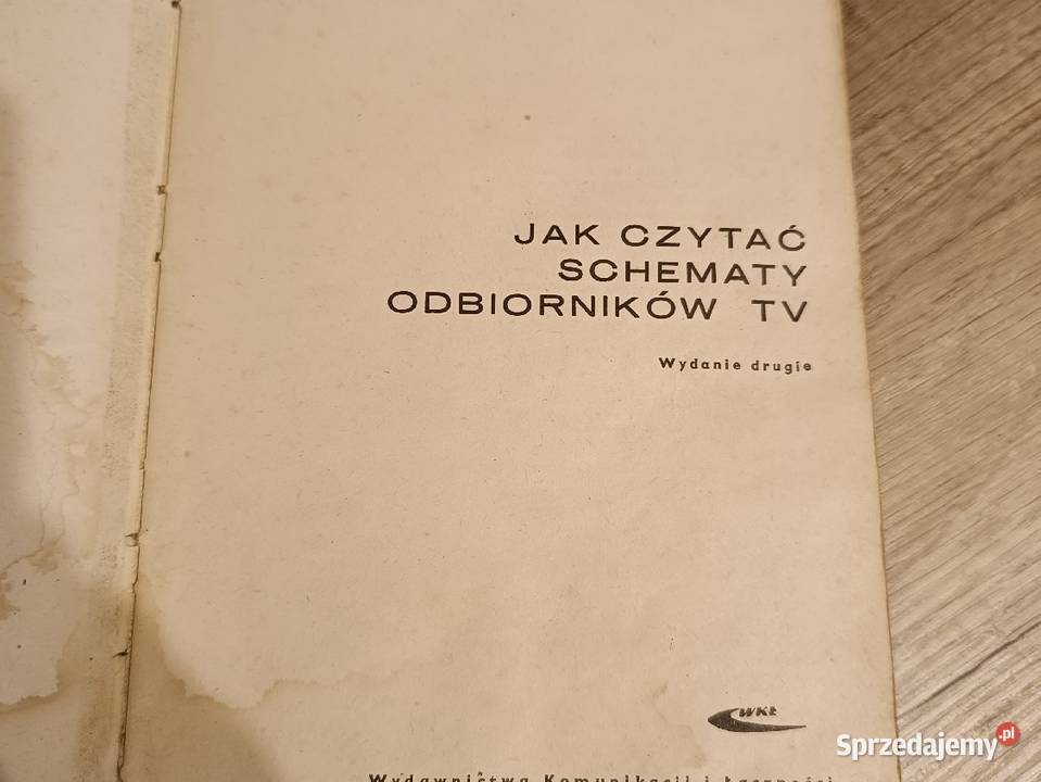 Książka czytać schematy odbiorników TV J Łokuć Rzeszów