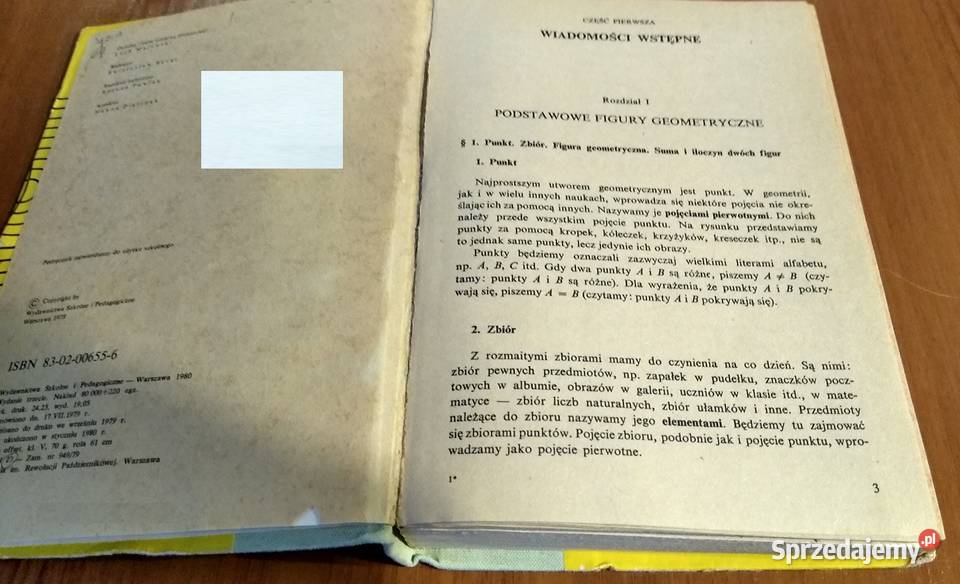 Geometria klas 1 2 liceum i 1 2 i 3 technikum ISBN 8302006556 sprzedam