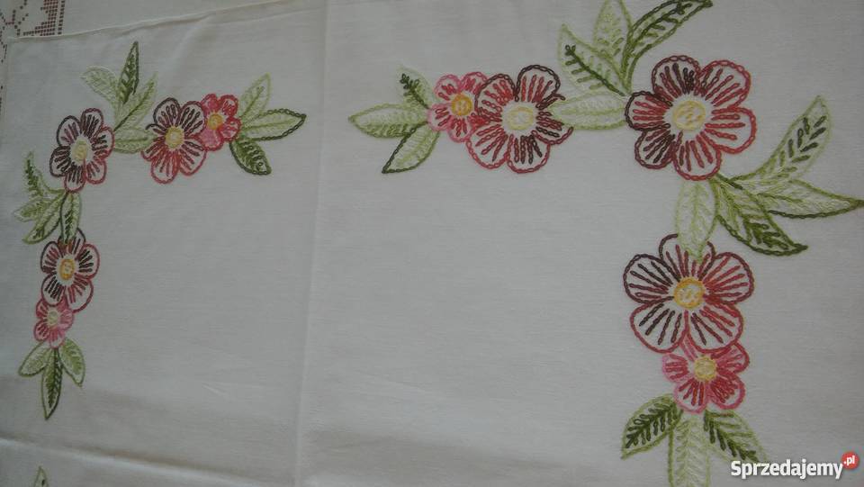 Obrus serweta obrus serweta ręczny bogaty Gdańsk sprzedam