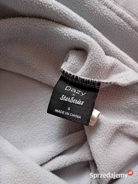 Szara bluzka z długim rękawem mazowieckie Warszawa