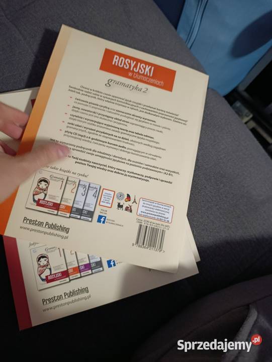 gramatyka rosyjski w tłumaczeniach 3 książki z Poznań sprzedam
