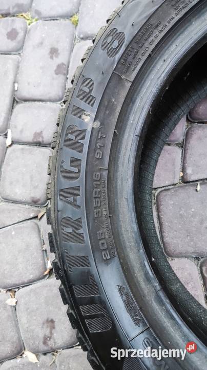 2 opon zimowych 205 55 16 GOOD YEAR Chełm