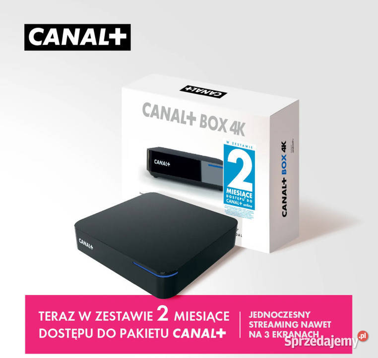 Hit NOWY Canal Box 4K model HY4001 DVBT2 podkarpackie Rzeszów