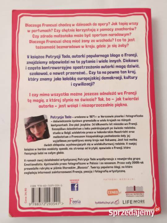 MOJA FRANCJA Patrycja Todo Rok wydania 2014