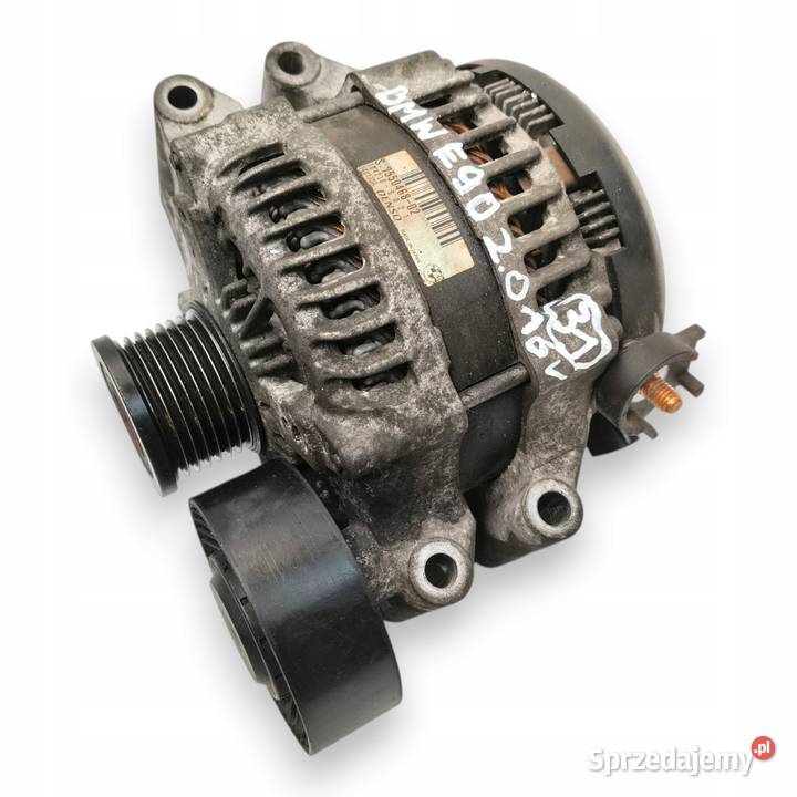 ALTERNATOR BMW E90 20 N43 14V170A DENSO Układ elektryczny silnika lubelskie Chełm