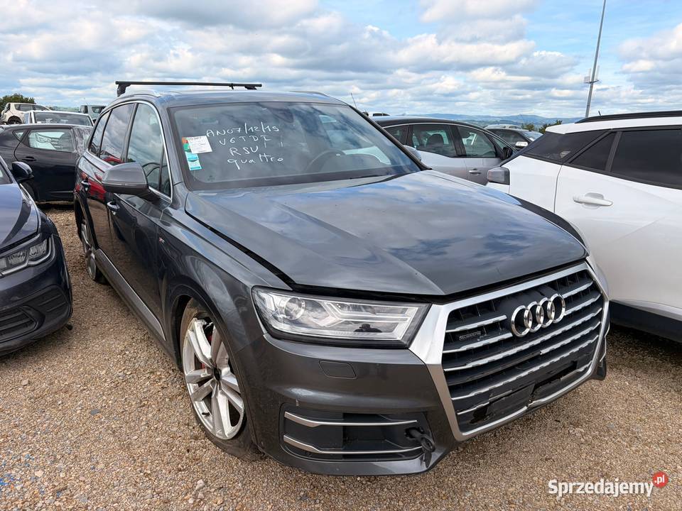 AUDI Q7 30 V6 TDiQ 218 SLine DX945 168577km Wrocław