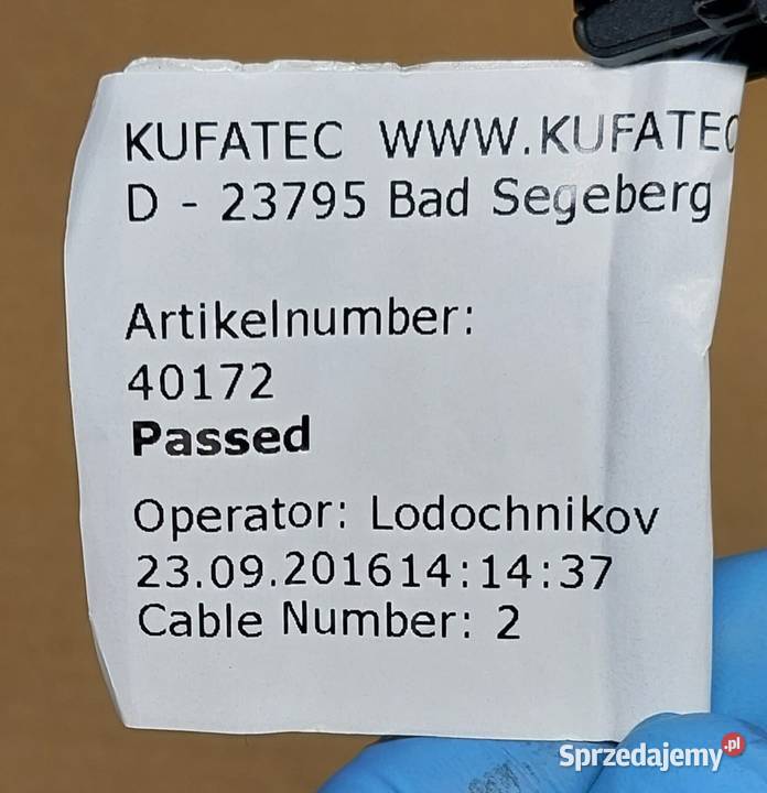 KUFATEC 40172 ADAPTER PODŁĄCZENIOWY DO SOUND