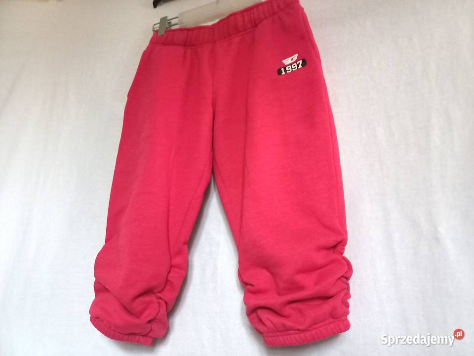 spodnie Dresowe damskie Rybaczki r 38 stan Białystok