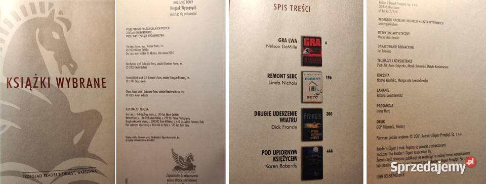 Książki Wybrane Przegląd Readers Digest Remont Kielce sprzedam