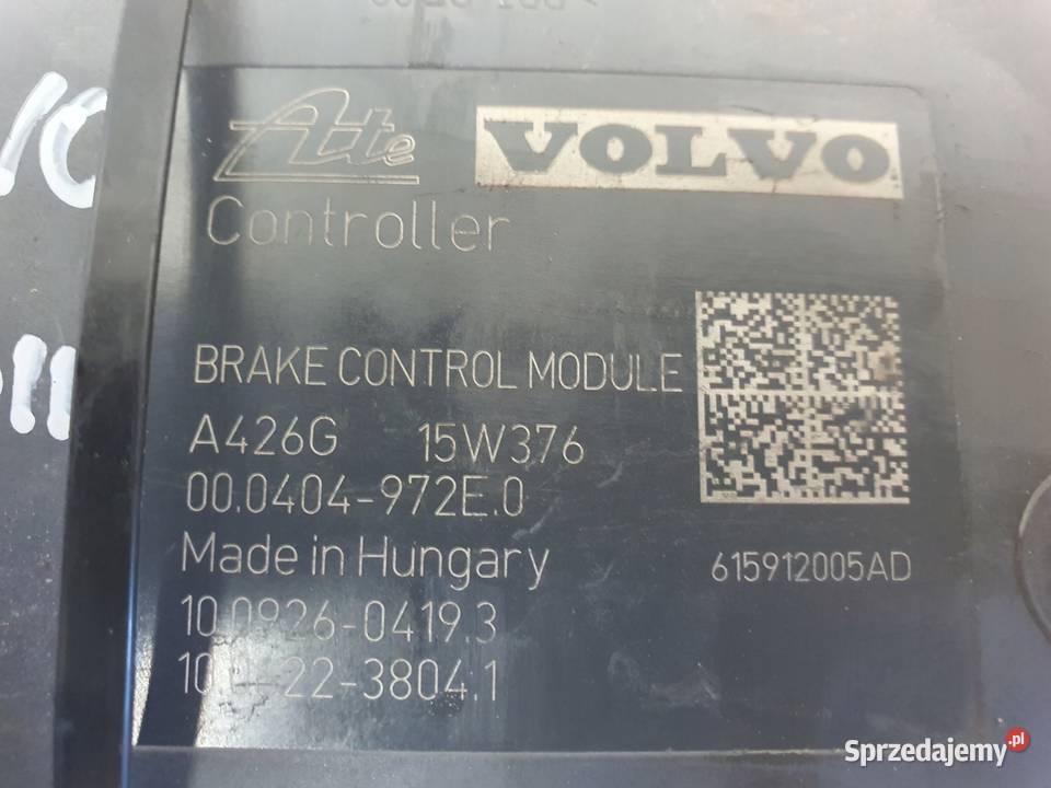 Volvo XC70 II lift POMPA ABS hamulcowa Sterownik Janów