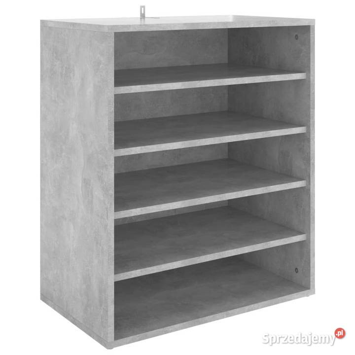 Szafka na buty szarość betonu 60x35x70 WM808940 Warszawa
