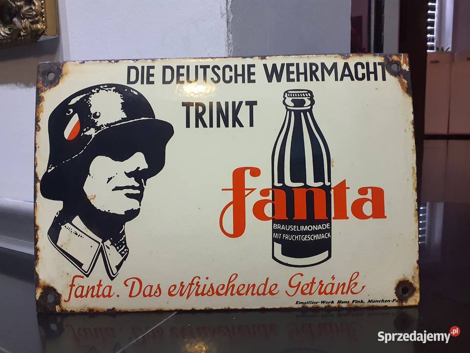 Reklama Fanta Wehrmacht Bytom