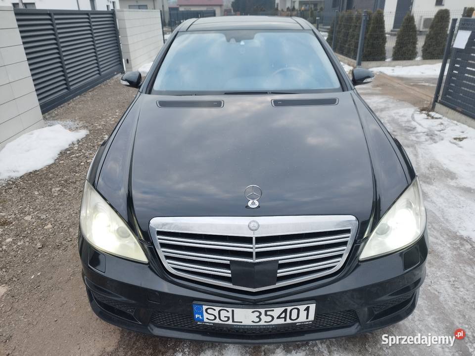 Salon Polska Mercedes S klasa4x447 V8 340 2007 śląskie