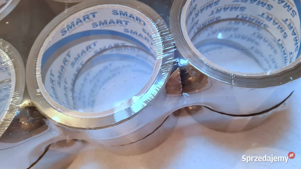 Taśma klejąca pakowa brązowa 60m Mocna Siewierz